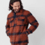 Fjallraven Ovik Lite Padded Shirt - Mens, Autumn Leaf-Dark Navy, Medium, F87069-215-555-M