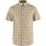 Fjallraven Ovik Lite Short Sleeve Shirt - Mens, Fossil/Chalk Rose, 2XL, F87038-118-302-XXL