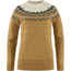 Fjallraven Ovik Rib Sweater - Womens, Buckwheat Brown-Chalk White, Extra Small, F89941-232-113FR-XS