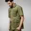 Fjallraven Raven Short Sleeve Shirt - Mens, Green-Laurel Green, Large, F87106-620-625-L