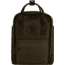Fjallraven Re-Kanken Mini Backpack - Kid's, Dark Olive, One Size, F23549-633-One Size