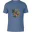 Fjallraven Rock Logo T-Shirt - Men's-Blue Ridge-Large