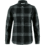 Fjallraven Singi Flannel Overshirt - Womens, Black/Iron Grey, Large, F86986-550-048-L