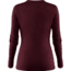 Fjallraven Singi Merino Henley - Womens, Dark Garnet, Small, F89310-356-S