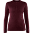 Fjallraven Singi Merino Henley - Womens, Dark Garnet, Small, F89310-356-S