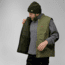 Fjallraven Singi Padded Vest - Mens, Laurel Green, Medium, F86708-625-M