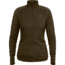 Fjallraven Skare Half Zip - Womens, Dark Olive, Extra Small, F89766-633-XS