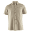 Fjallraven Svante Seersucker Short Sleeve Shirt - Mens, Medium, Dark Sand, F81544-227-M
