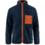 Fjallraven Vardag Pile Fleece - Mens, Navy-Autumn Leaf, Large, F84158-560-215-L