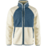 Fjallraven Vardag Pile Jacket - Mens, Chalk White/Indigo Blue, Extra Large, F87164-113-534-XL
