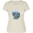 Fjallraven Watercolour Fox T-Shirt - Women's-Chalk White-Large