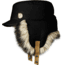 Fjallraven Woodsman Cap - Men's-Black-X-Large