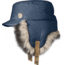Fjallraven Woodsman Cap - Men's-Uncle Blue-Large