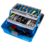 Flambeau 2 Tray Classic Tackle Box, Blue/Gray, 6382TB