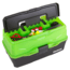 Flambeau 3 Tray Classic Tackle Box, Frost Green/Black, 6383FG