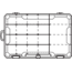 Flambeau 4004 Tuff Tainer 4 Fixed Compartments With Adjust. Dividers and Zerust, 4004