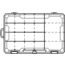 Flambeau 4004 Tuff Tainer 4 Fixed Compartments With Adjust. Dividers and Zerust, 4004