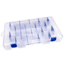 Flambeau 5007 Tuff Tainer 4 Fixed Compartments With Adjust. Dividers and Zerust, 5007
