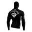 Florence Marine X C4 Foundation Long Sleeve Utility Pocket Hooded Rashguard, FMSS90061-BLK-XS