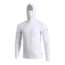 Florence Marine X Sun Pro Long Sleeve Hooded Max UPF Shirt, FMSS00035-WHT-XS
