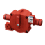Flow-Rite Flow Rite V1 Two Position Shut Off Valve Open/Closed Barbed Front 3/4, MV-01-FN01