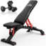 Flybird Fitness Exercise Machine &amp; Equipment Sets F85A28F9, Pro Weight Bench+25LB1 Pair, NSKFBDB25LB*2+FLYBIRDUWB