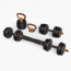 Flybird Fitness FLYBIRD 4 in 1 Adjustable Dumbbell Kettlebell Weight Set 5D4ADF88, 50lbs, FBFEDDB50LB