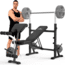 Flybird Fitness FLYBIRD Set of Olympic Weight Bench, Barbells And Weight Plates AC330EDE, Bench + Weightlifting Bar, Bench + Weightlifing Bar Only, FBOWB+FBOBARB