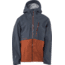 FlyLow Quantum Pro Jacket - Men's-Neptune/Rust-X-Large