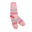 Fox River Crafting Stripe Lightweight Crew Crafting Sock - Mens, Pink, Large, 199542