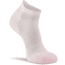 Fox River Her Diabetic Lightweight Quarter Crew Sock - Womens, 2 per Pack, White/Pink, Medium, 126589