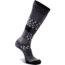 Fox River Peakheat Liftie Lightweight Over-the-Calf Ski and Snowboard Sock - Womens, Grey/Black, Large, 181951