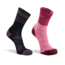 Fox River Womens Merino Wool Lightweight Crew Hiking Sock Bundle - 2 Pack 764BF632, Large, Multi, 162873