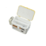 Frabill Bait Box with Aerator, White/Yellow, 8 Quarts, PMC14042