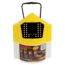 Frabill Flow-Troll Bucket, White/Yellow, 6 Quarts, PMC4501