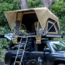 Freespirit Recreation Adventure Series Manual 49in Roof Top Tent, Dark Grey Body/Desert Yellow Fly/Grey PVC, RTAM49335