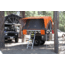 Freespirit Recreation High Country Series 80in Roof Top Tent, Grey/Orange RTHC80330