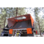 Freespirit Recreation High Country Series 80in Roof Top Tent, Grey/Orange RTHC80330