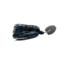 G-Ratt Weedless Vibrating Jig Black/Blue, 3/8 Oz., WVJ-002