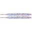 G3 Alpinist Climbing Skins 145 mm-Red/Blue-Long