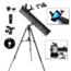 Galileo 800 X 95mm Astronomical Telescope w/ Smartphone Adapter, Black G-80095SPA