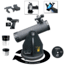 Galileo G-SPA 500mm x 80mm Table Top Dobsonian Reflector Telescope w/Smartphone Adapter, Black, NSN N, SS-G80DB