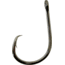 Gamakatsu Octopus Circle Hook, Needle Point, 4X Strong, Offset, Ringed Eye, NS Black, Size 1/0, 6 per Pack, 209411