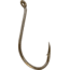 Gamakatsu Octopus Hook, Barbed, Needle Point Ringed Eye, Bronze, Size 6, 25 per Pack, 02107-25