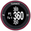 Garmin Approach S3 Golf Watch - white/red 010-01049-00