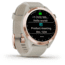 Garmin Approach S42 GPS Smartwatch, Rose Gold with Light Sand Band, 010-02572-12