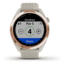 Garmin Approach S42 GPS Smartwatch, Rose Gold with Light Sand Band, 010-02572-12