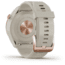 Garmin Approach S42 GPS Smartwatch, Rose Gold with Light Sand Band, 010-02572-12