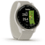 Garmin Approach S50 GPS Golf SmartWatch, Ivory, 010-03010-01