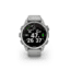 Garmin Descent Mk3 43mm, Stainless Steel with Fog Gray Silicone Band, 010-02753-03